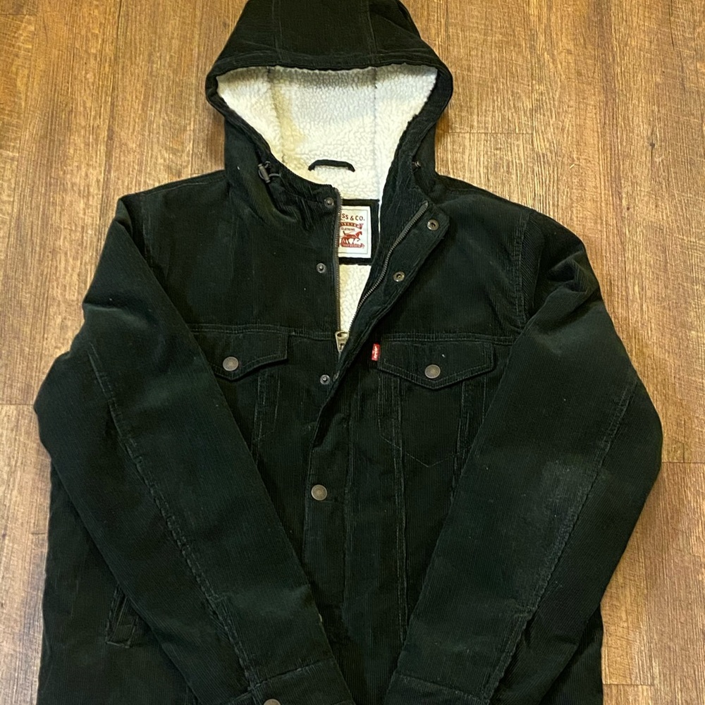 Levi’s Sherpa jacket with hood